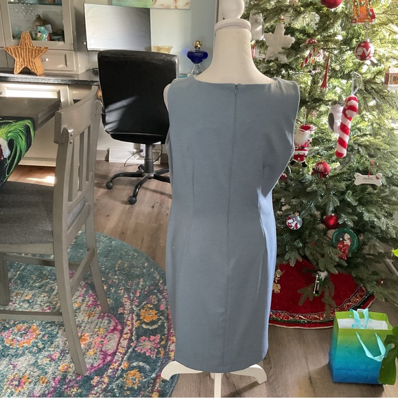 Ivanka Trump Asymmetrical Blue Dress - Picture 5 of 6